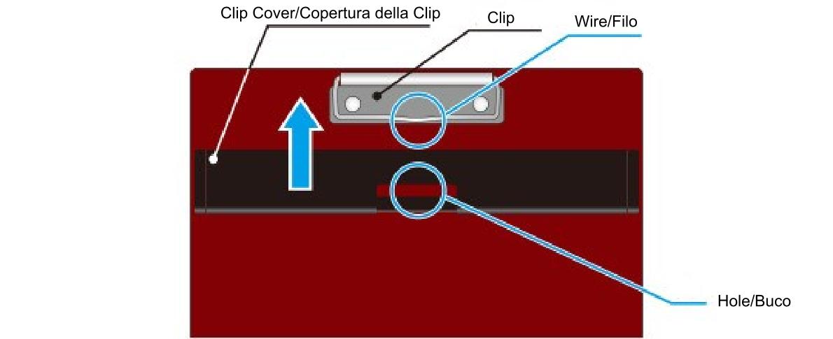 Portablocco A4 verticale made in japan